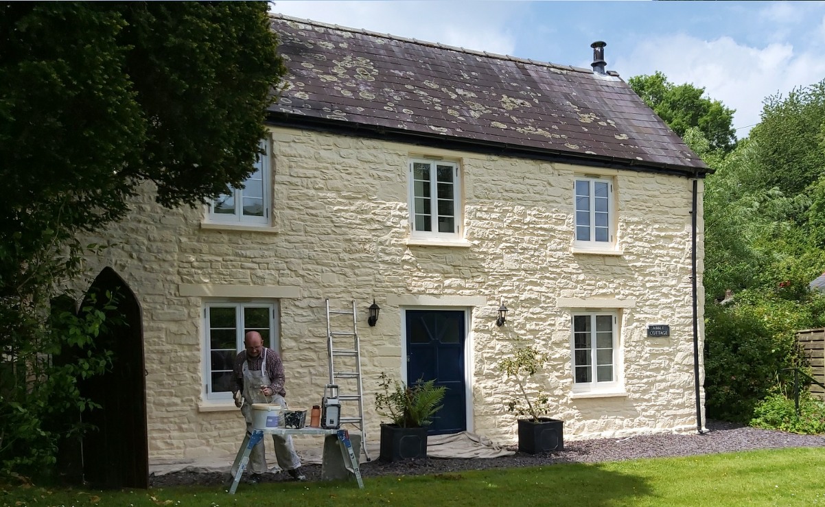 Cottage Lime Rendering work